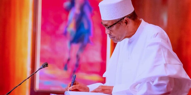 Serve The Nation Diligently, Buhari Charges New Ministers