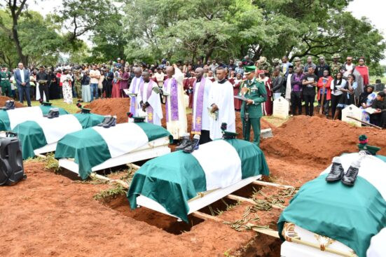 Guard Brigade Soldiers Killed During Terrorist Attack Laid To Rest
